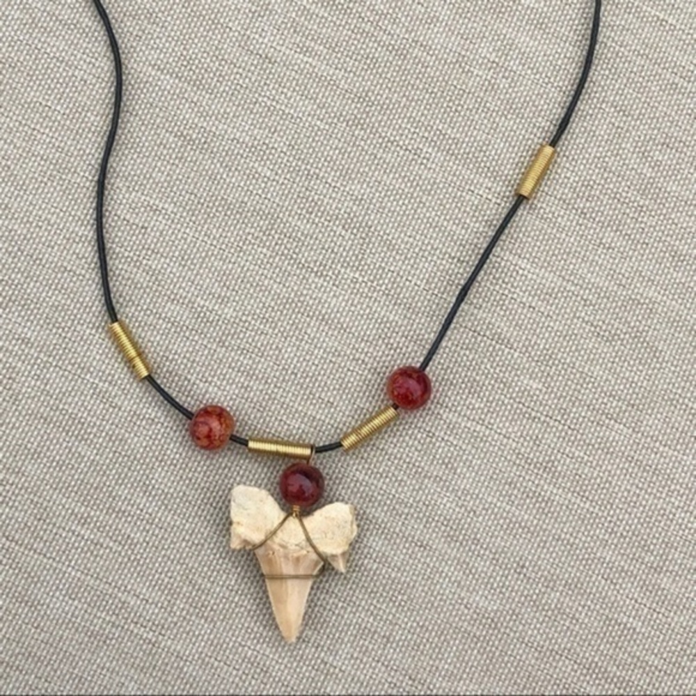 Shark tooth necklace